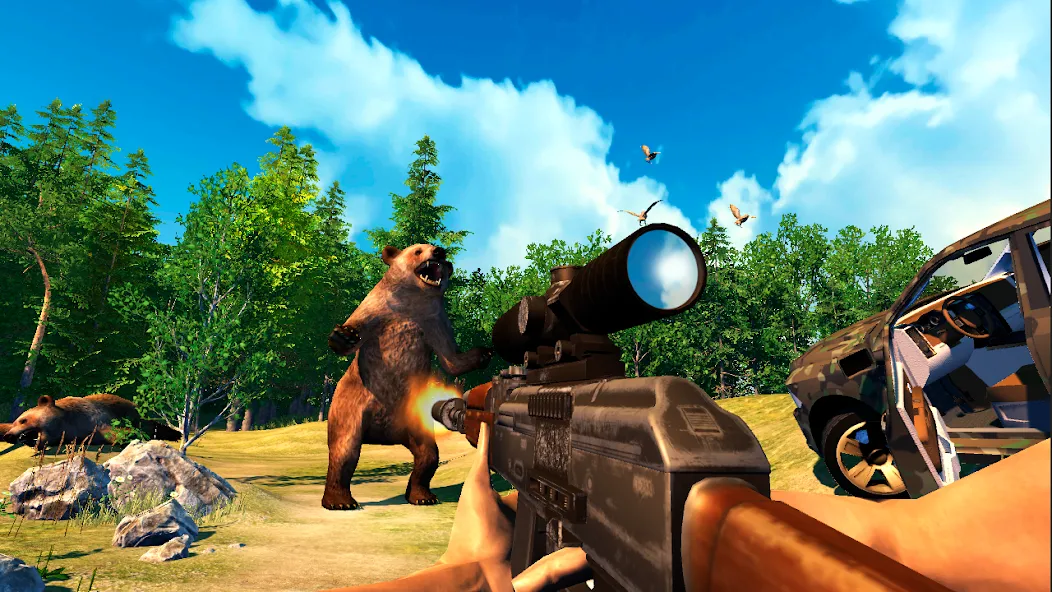 Download Hunting Simulator 4x4 [MOD Unlimited money] latest version 2.6.2 for Android