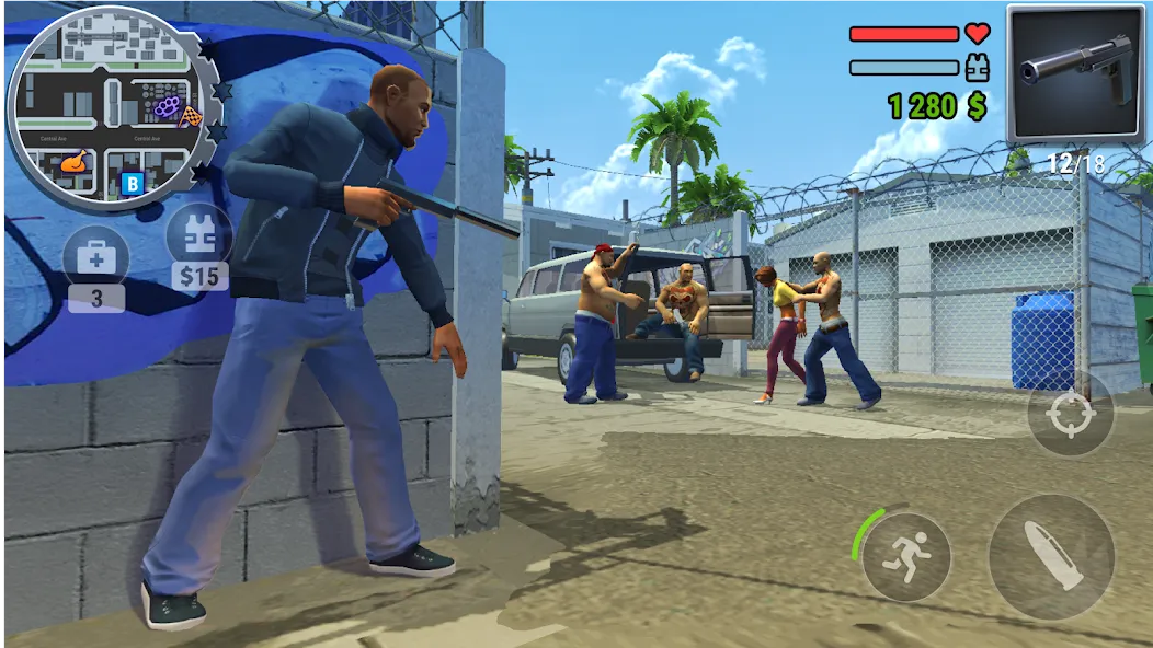 Download Gangs Town Story [MOD Menu] latest version 1.9.7 for Android