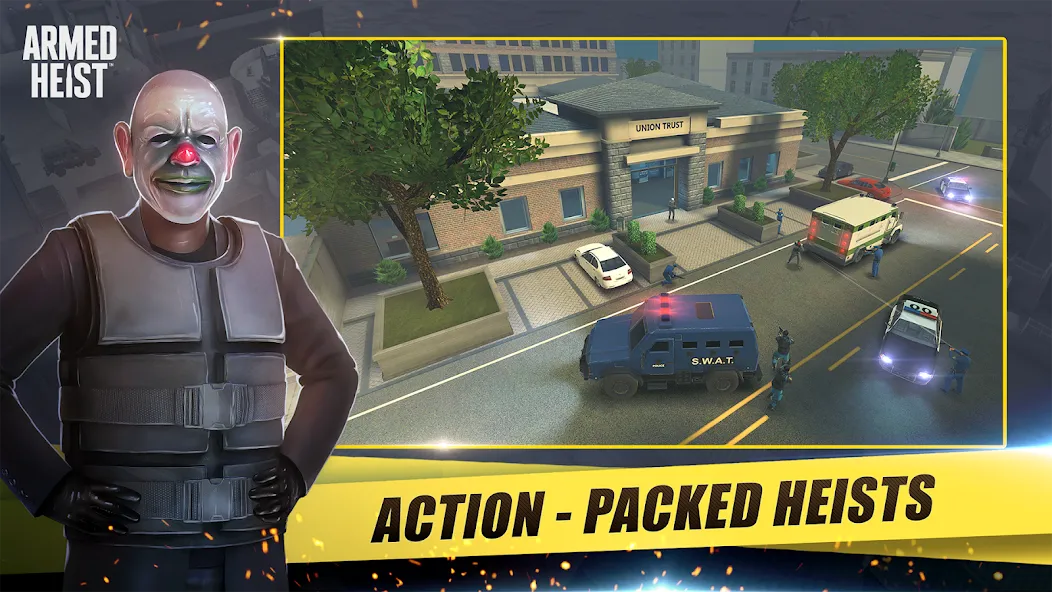 Download Armed Heist: Shooting gun game [MOD Unlocked] latest version 2.3.5 for Android