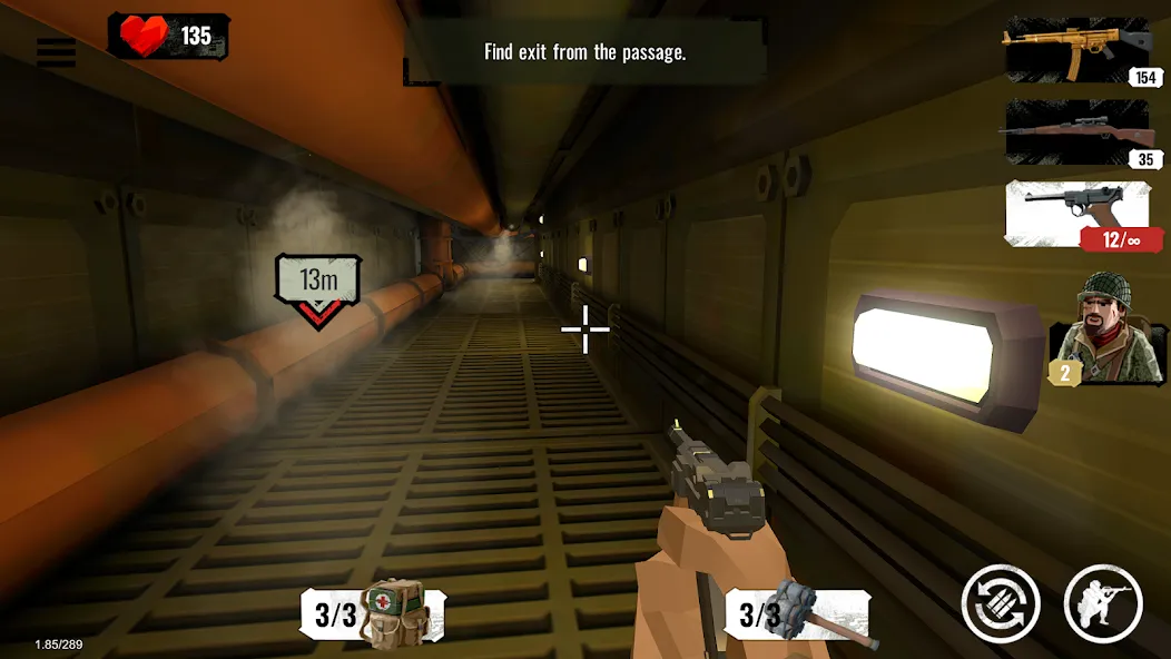 Download World War Polygon: WW2 shooter [MOD Unlimited money] latest version 0.2.1 for Android