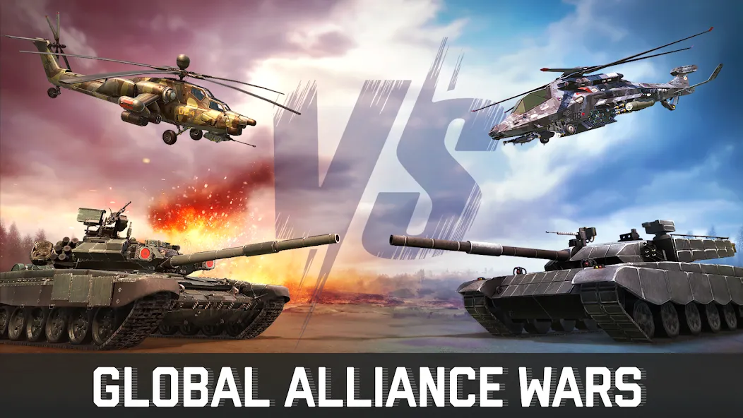 Download Massive Warfare: Tanks PvP War [MOD Unlocked] latest version 2.1.9 for Android