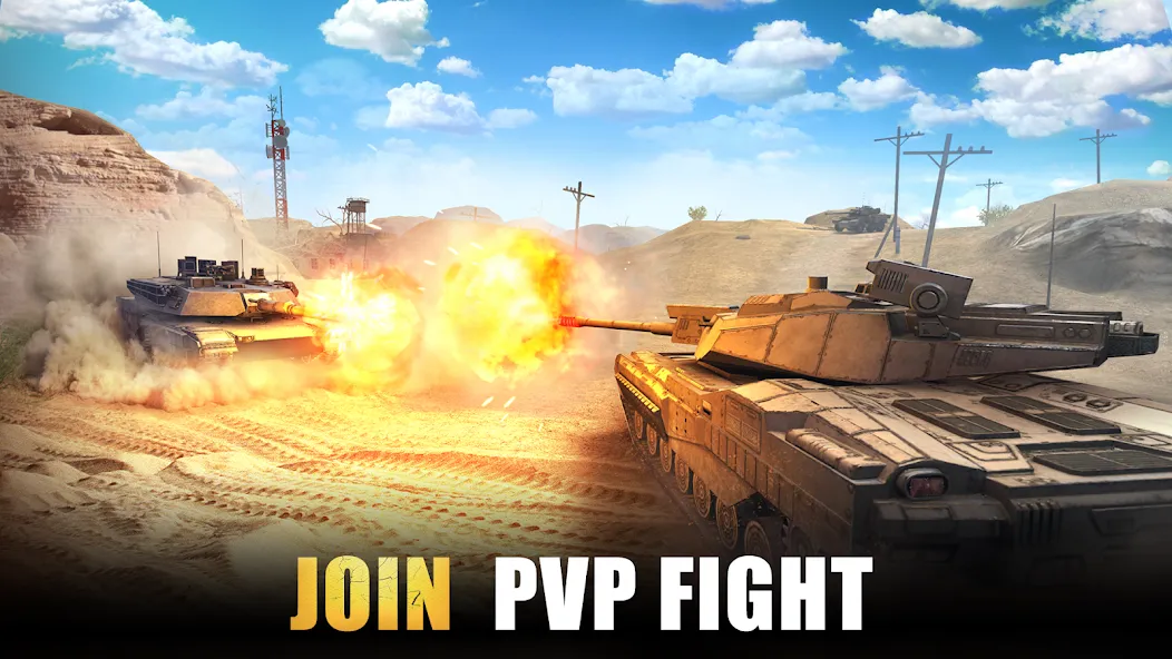 Download Tank Force: War games of Blitz [MOD MegaMod] latest version 1.8.8 for Android