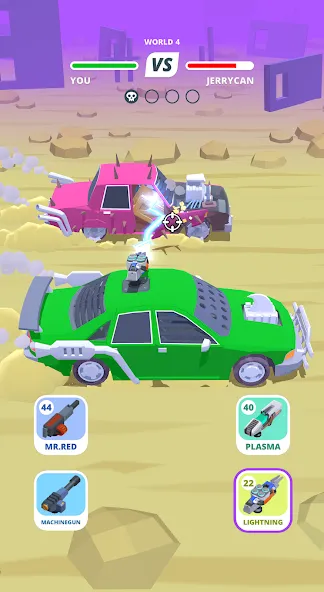 Download Desert Riders: Car Battle Game [MOD Unlimited money] latest version 1.1.1 for Android