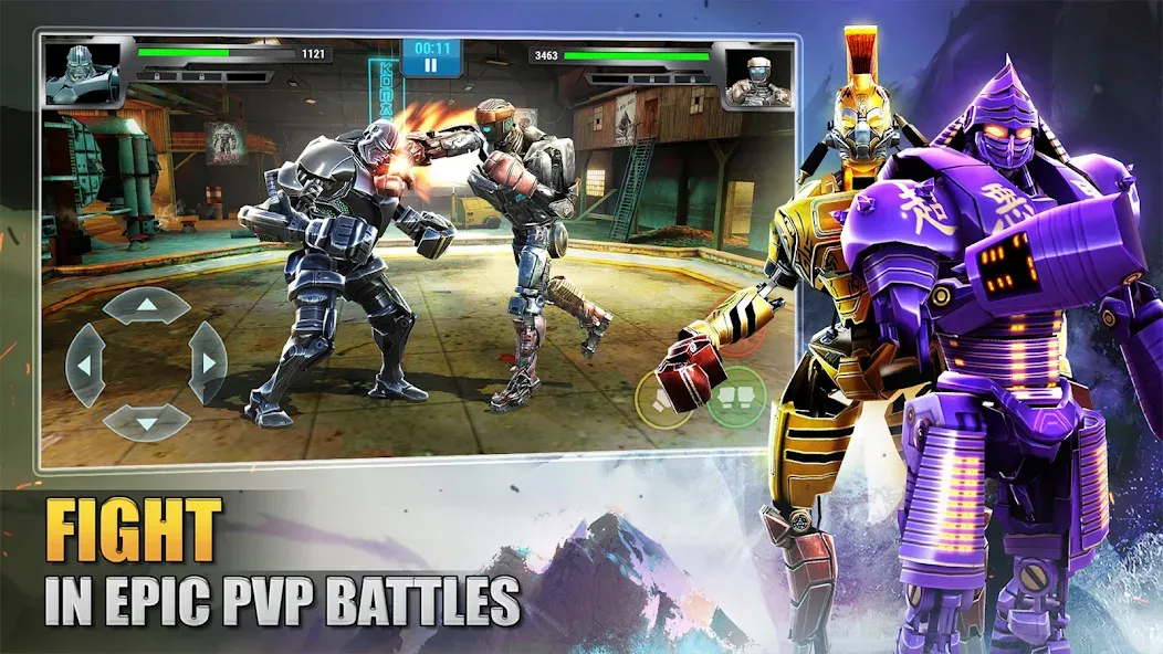 Download Real Steel Boxing Champions [MOD Menu] latest version 1.1.5 for Android