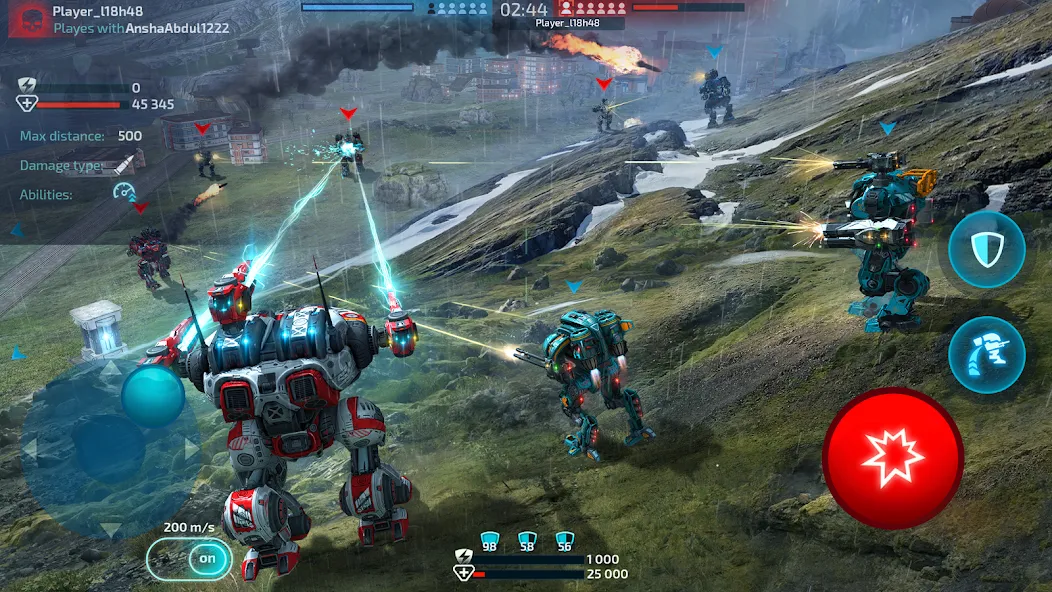 Download Robot Warfare: PvP Mech Battle [MOD Unlimited money] latest version 1.6.3 for Android