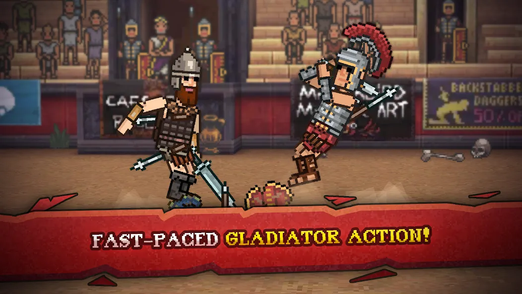 Download Gladihoppers - Gladiator Fight [MOD Menu] latest version 0.7.5 for Android