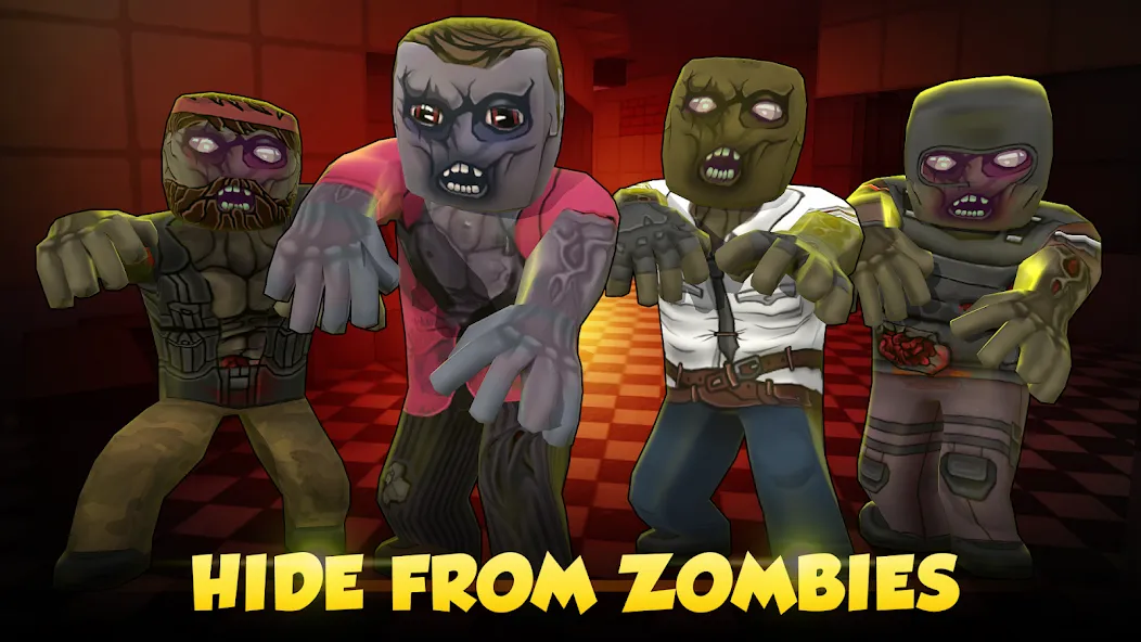 Download Hide from Zombies: ONLINE [MOD MegaMod] latest version 2.4.5 for Android