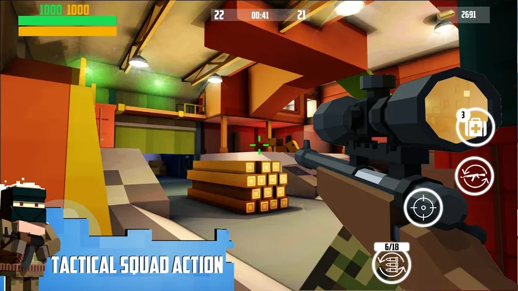 Download Block Gun 3D: FPS Shooter PvP [MOD Unlimited money] latest version 0.8.6 for Android