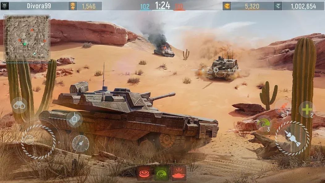 Download Modern Tanks: War Tank Games [MOD Unlocked] latest version 0.2.6 for Android