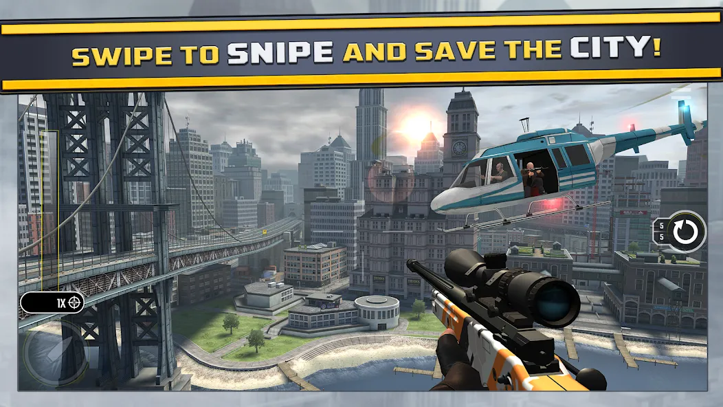 Download Pure Sniper: Gun Shooter Games [MOD Unlimited coins] latest version 0.7.2 for Android
