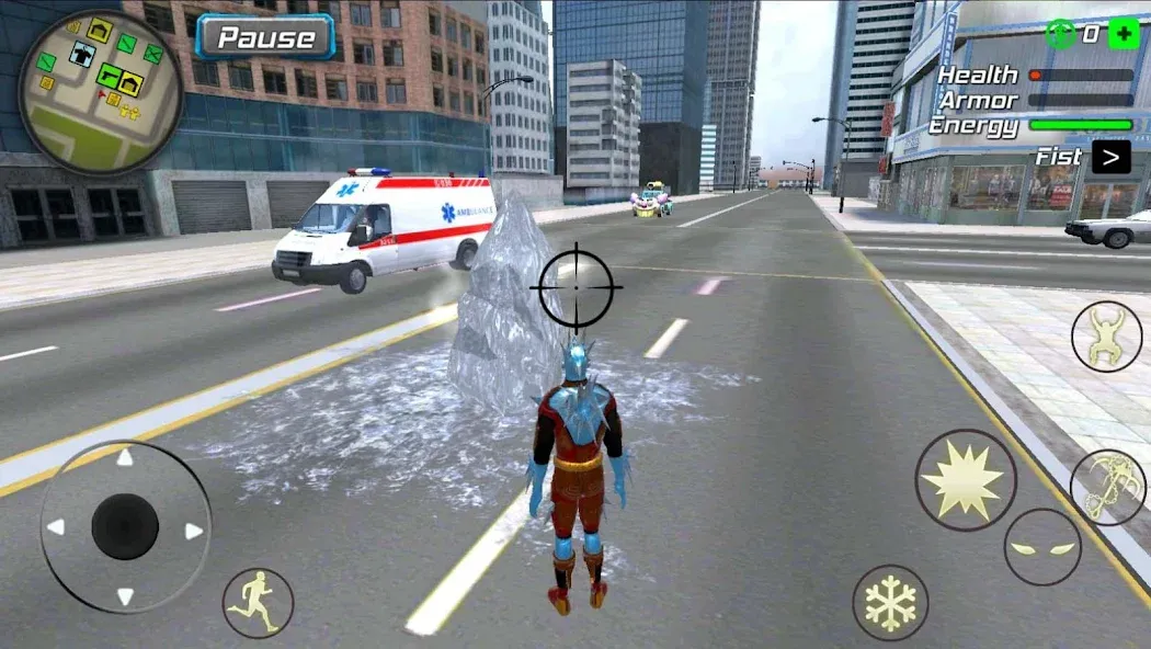 Download Snow Storm Superhero [MOD Unlimited coins] latest version 0.9.2 for Android