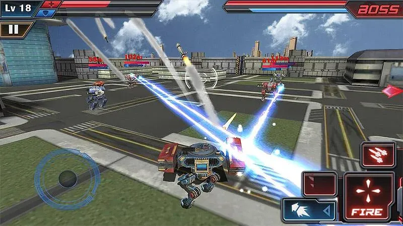 Download Robot Strike 3D [MOD MegaMod] latest version 1.9.8 for Android