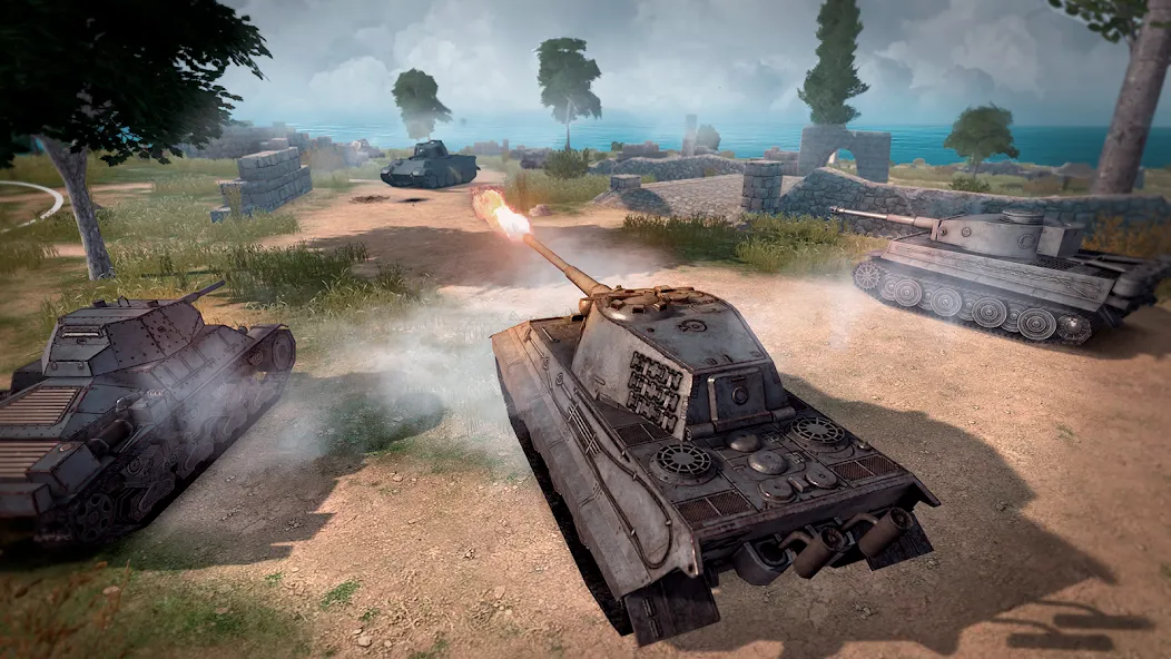 Download Battle Tanks: Tank Games WW2 [MOD Unlocked] latest version 0.6.8 for Android