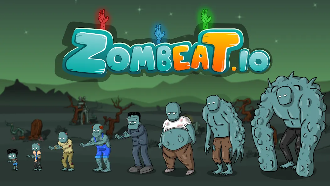 Download Zombeat.io - io games zombies [MOD MegaMod] latest version 2.2.6 for Android