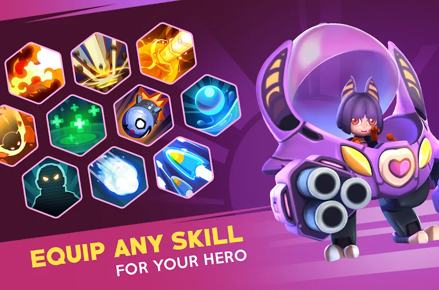 Download Heroes Strike Offline - MOBA & [MOD Unlimited money] latest version 2.1.3 for Android