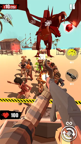 Download Merge Gun:FPS Shooting Zombie [MOD MegaMod] latest version 1.3.1 for Android