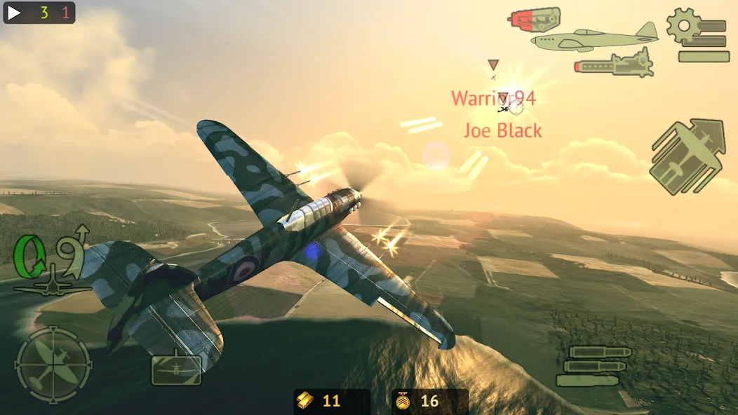 Download Warplanes: Online Combat [MOD Unlocked] latest version 2.7.9 for Android