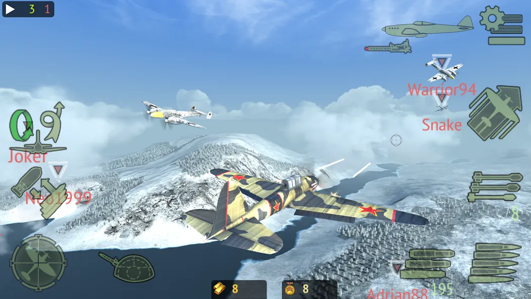 Download Warplanes: Online Combat [MOD Unlocked] latest version 2.7.9 for Android