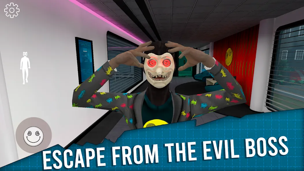Download Smiling-X: Office Horror Game [MOD MegaMod] latest version 1.2.1 for Android