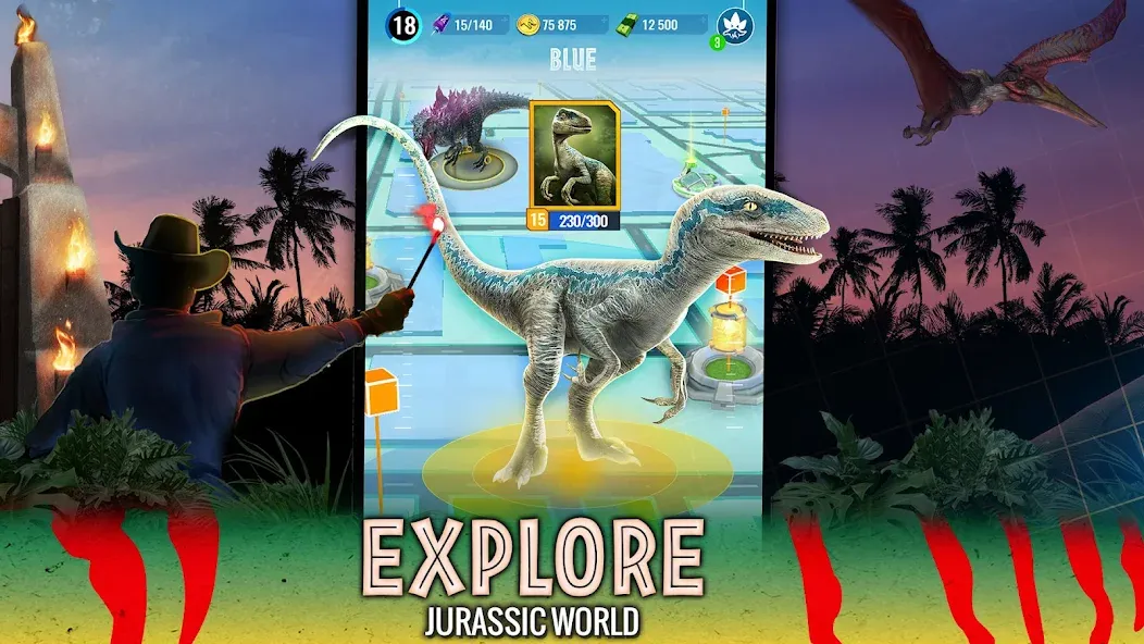 Download Jurassic World Alive [MOD MegaMod] latest version 2.2.4 for Android
