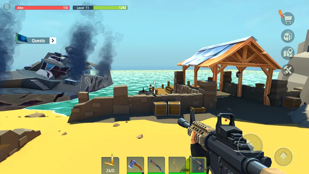 Download TEGRA: Zombie survival island [MOD Unlimited coins] latest version 1.4.2 for Android