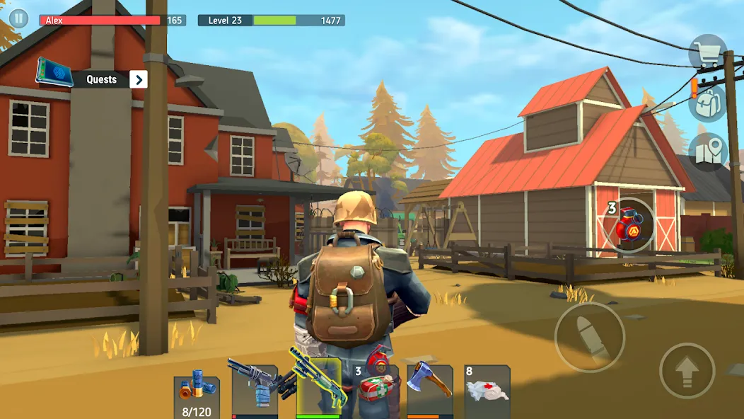 Download TEGRA: Zombie survival island [MOD Unlimited coins] latest version 1.4.2 for Android