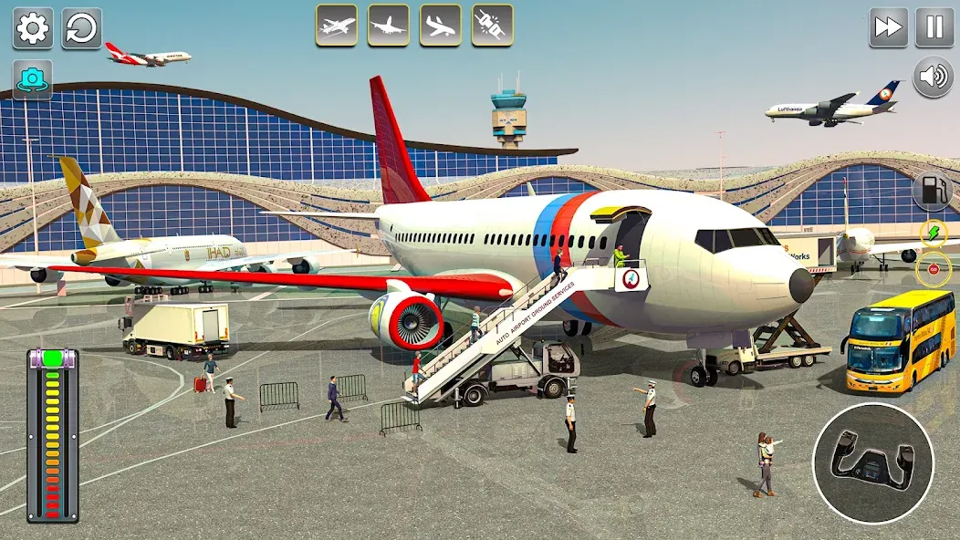 Download Airplane Game Simulator [MOD Unlimited money] latest version 2.2.1 for Android
