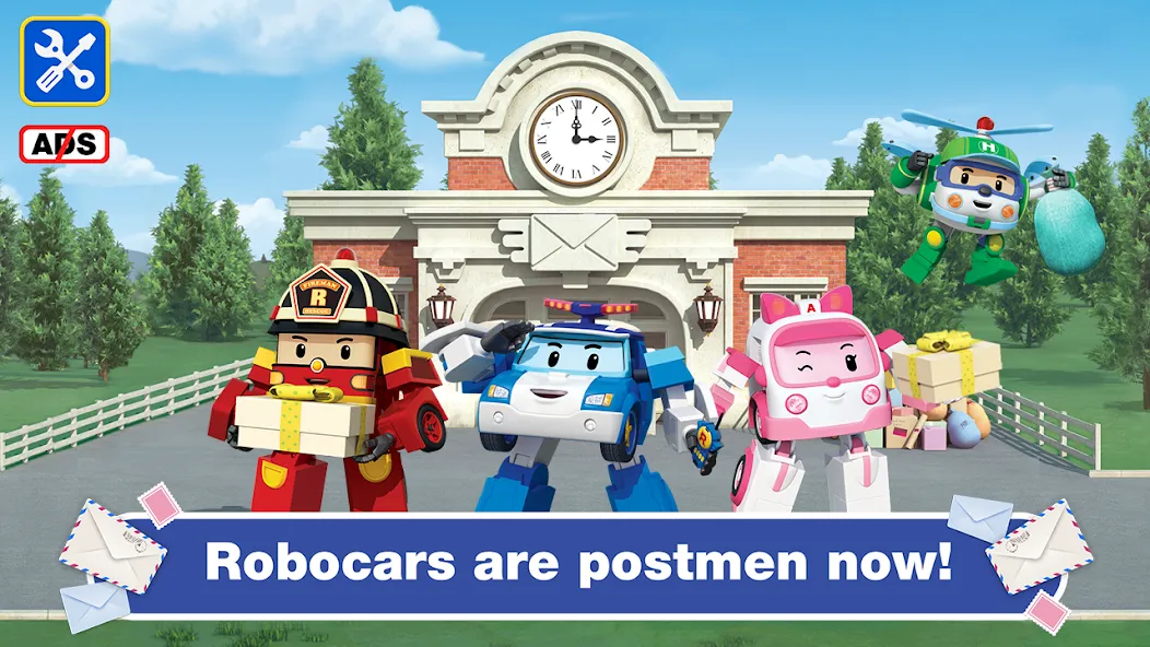 Download Robocar Poli: Postman Games! [MOD Unlimited money] latest version 2.5.3 for Android