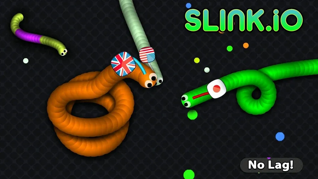 Download Slink.io - Snake Games [MOD Unlocked] latest version 0.8.5 for Android