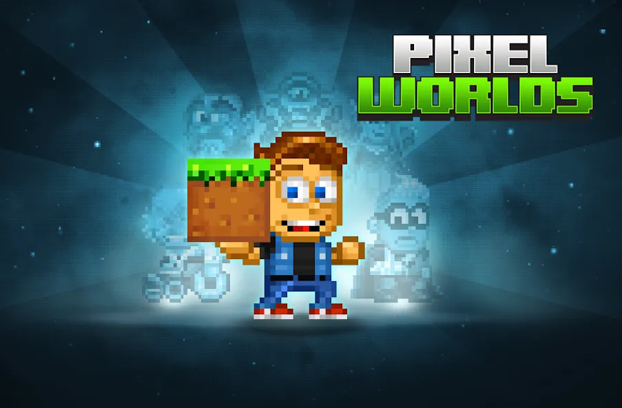 Download Pixel Worlds: MMO Sandbox [MOD MegaMod] latest version 2.5.9 for Android