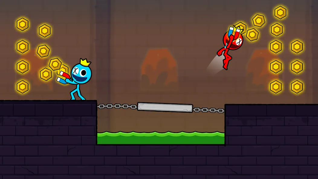 Download Red and Blue Stickman 2 [MOD Unlimited money] latest version 1.9.2 for Android