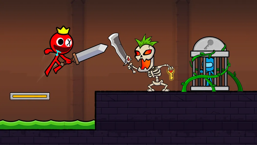 Download Red Stickman: Stick Adventure [MOD Unlimited money] latest version 0.4.4 for Android