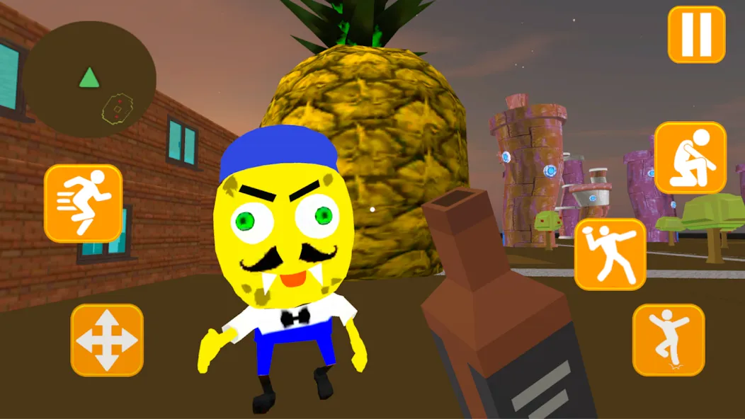 Download Neighbor Sponge. Scary Secret [MOD Unlocked] latest version 2.3.7 for Android