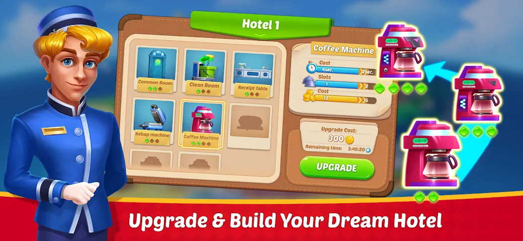 Download Dream Hotel: Hotel Manager [MOD Unlimited money] latest version 1.5.7 for Android
