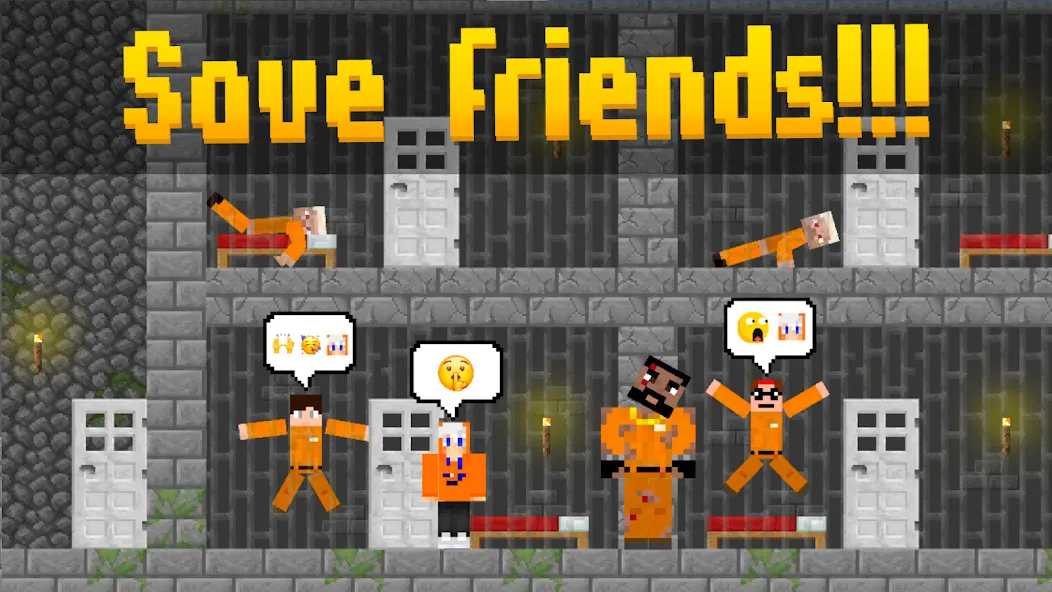 Download A4 Prison Break－Parkour Pro [MOD MegaMod] latest version 2.3.1 for Android