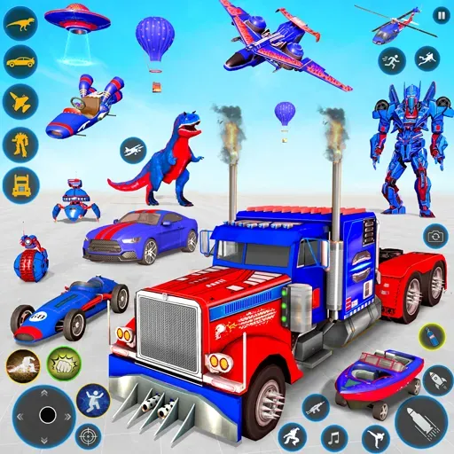 Download Police Truck Robot Car Game 3D [MOD Menu] latest version 1.4.8 for Android