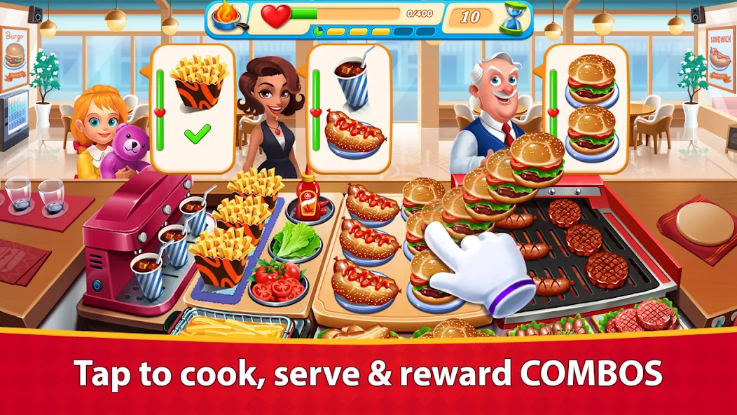 Download Cooking Marina - cooking games [MOD Menu] latest version 2.6.3 for Android