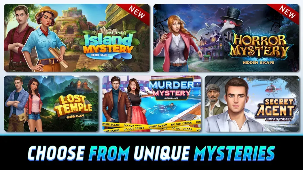 Download Hidden Escape Mysteries [MOD Unlocked] latest version 2.2.1 for Android