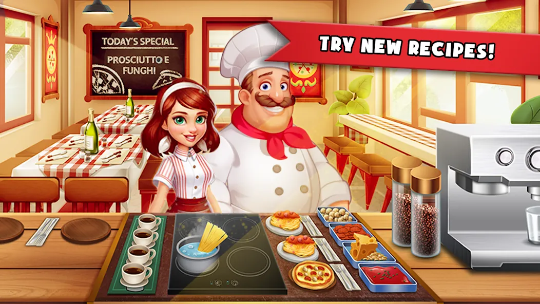 Download Cooking Madness: A Chef's Game [MOD Unlimited coins] latest version 0.6.8 for Android