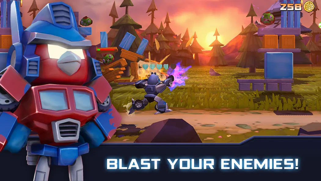 Download Angry Birds Transformers [MOD Menu] latest version 2.1.6 for Android