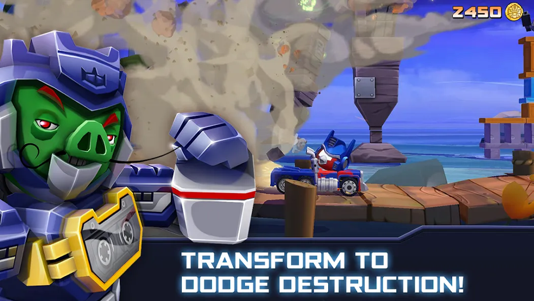 Download Angry Birds Transformers [MOD Menu] latest version 2.1.6 for Android