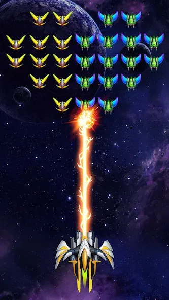 Download Galaxy Invader: Alien Shooting [MOD Unlocked] latest version 2.6.1 for Android