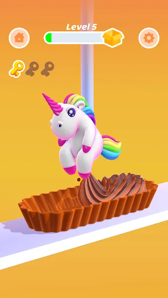 Download Perfect Cream: Icing Cake Game [MOD Unlimited coins] latest version 1.2.8 for Android