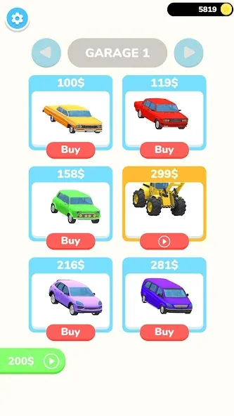 Download Fury Cars [MOD MegaMod] latest version 0.7.9 for Android