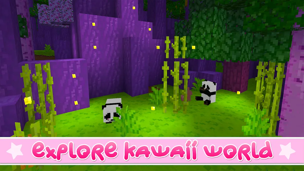 Download Kawaii World - Craft and Build [MOD MegaMod] latest version 1.9.5 for Android
