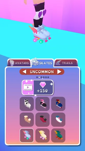 Download Sky Roller: Rainbow Skating [MOD Unlimited money] latest version 1.9.3 for Android