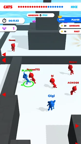 Download Cat & Mouse .io: Chase The Rat [MOD MegaMod] latest version 2.2.7 for Android