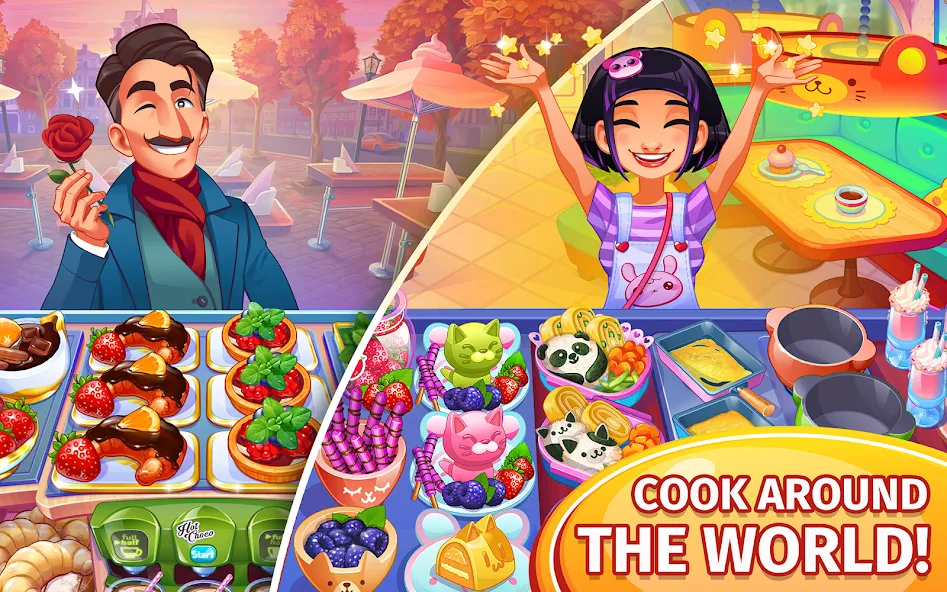 Download Cooking Craze: Restaurant Game [MOD Unlocked] latest version 1.6.3 for Android