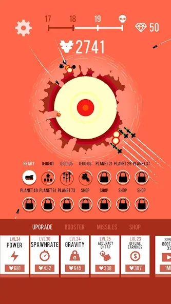 Download Planet Bomber! [MOD Unlimited money] latest version 0.4.4 for Android