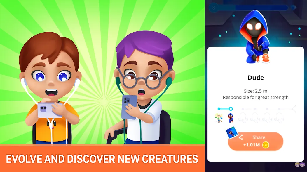 Download Human Evolution Clicker [MOD Menu] latest version 2.9.9 for Android